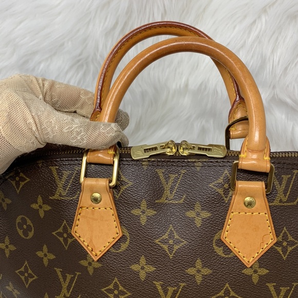 🎯SOLD🎯067 Authentic Louis Vuitton Monogram Satchel Datecode: VI0974 - Picture 4 of 11